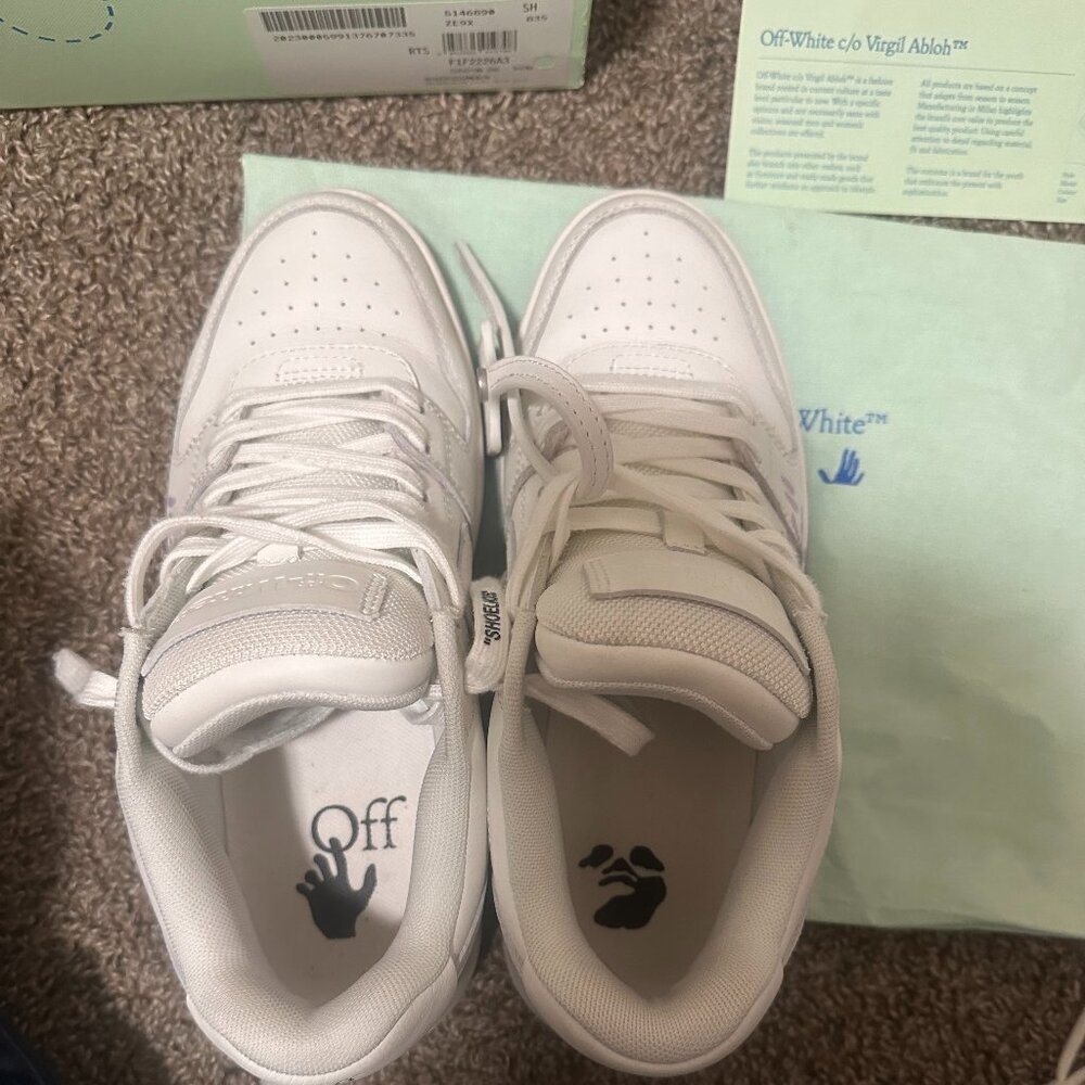 Off-White Wmns Out of Office 'For Walking - White Lilac'